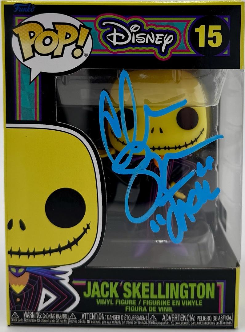 Chris Sarandon Signed Funko Pop #15 Jack Skellington (Nightmare Before Christmas) w/character name - Pristine COA